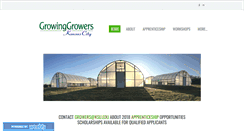 Desktop Screenshot of growinggrowers.org